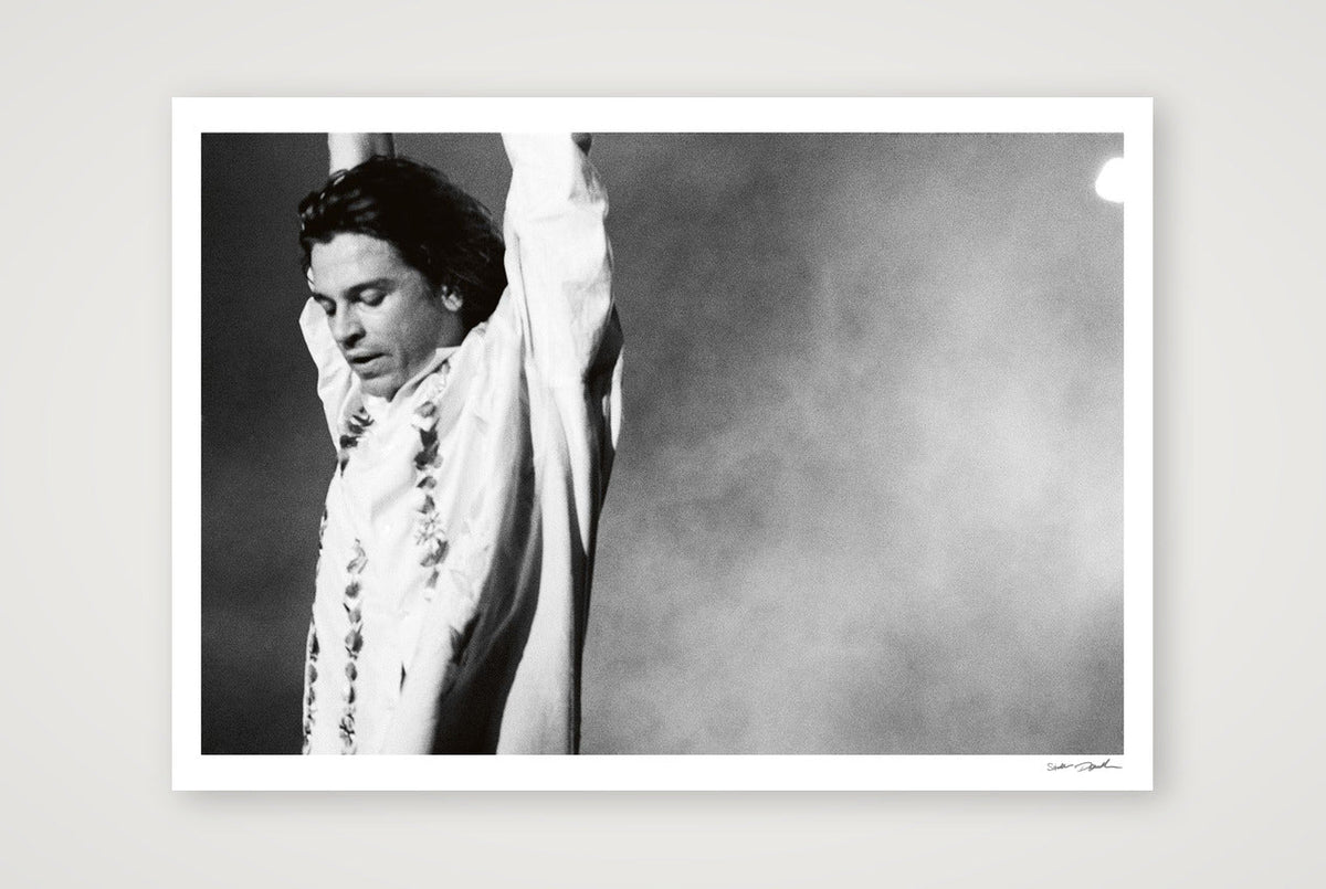 Michael Hutchence - Wembley 1988 - Ruffles — A1 (84×59cm, 33×23") Print only