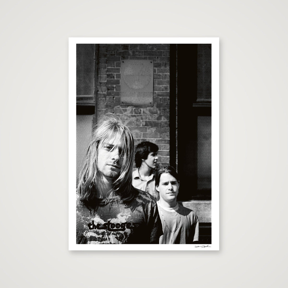 Nirvana - 1990 - Fallout Shelter — A1 (59×84cm, 23×33") Print only