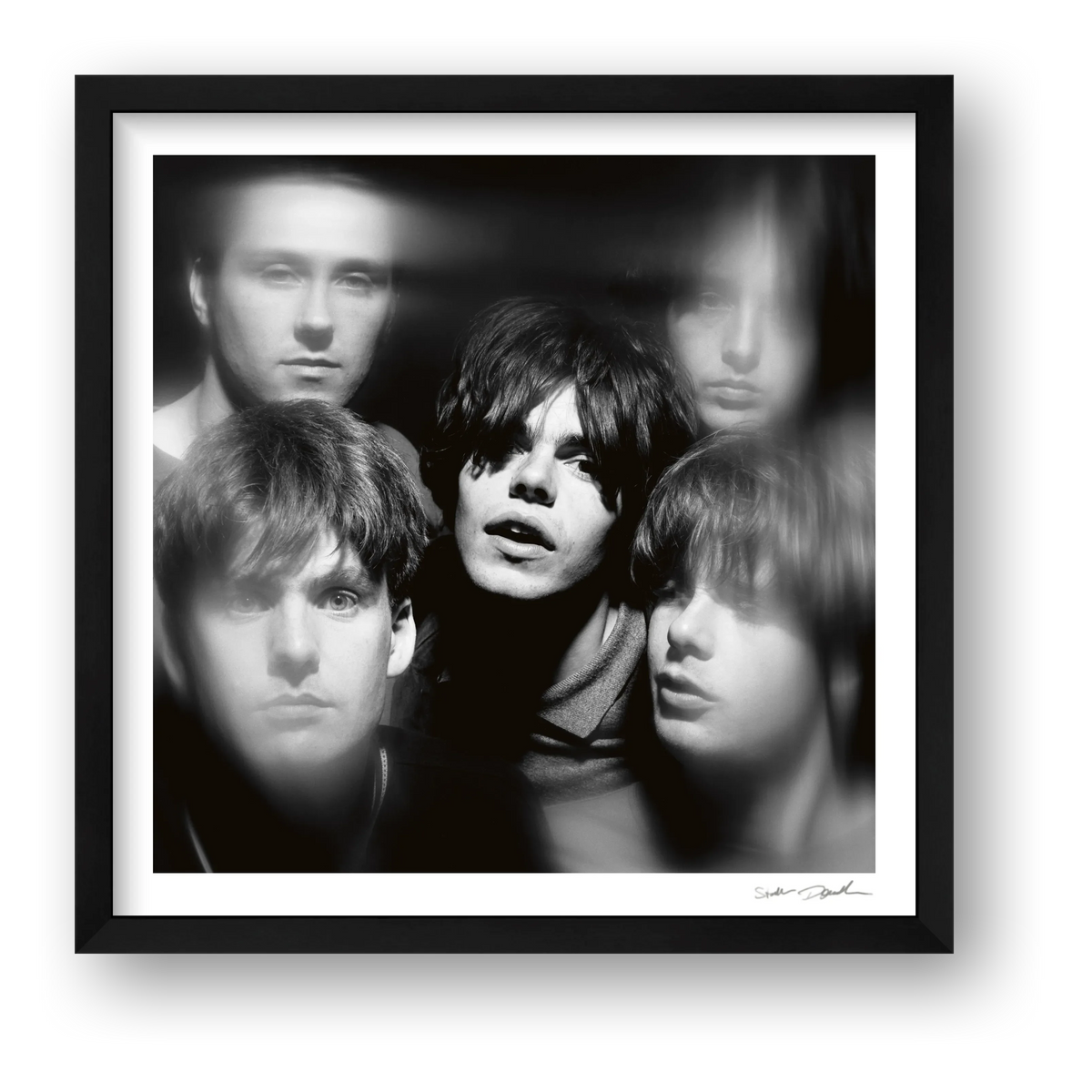 The Charlatans - Press Shoot 1990 - Vaseline — framed