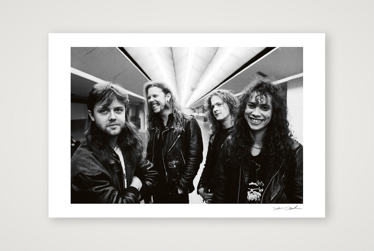 Metallica - Houston 1989 - Backstage Corridor — 60×40cm, 24×16" Print only