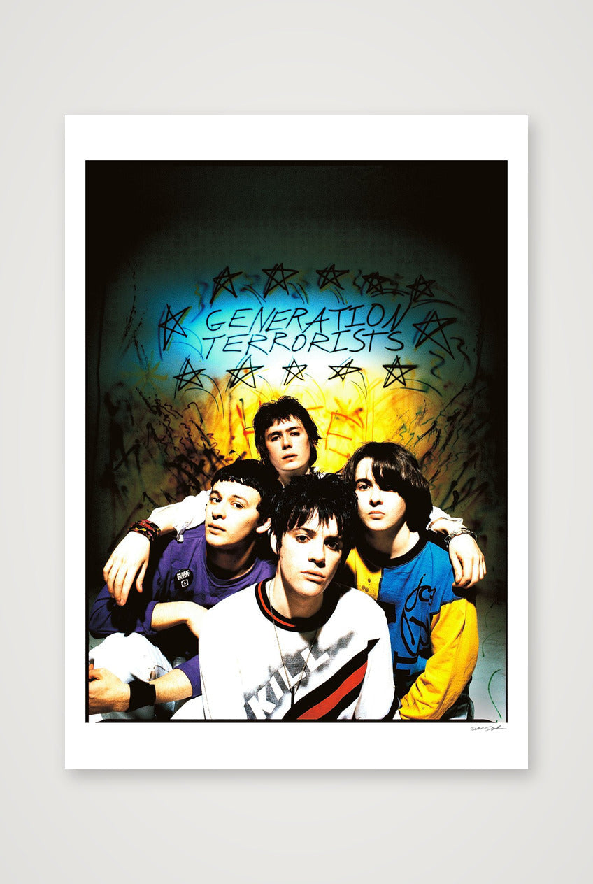 Manics - 1991 - Cross Processed — A0 (84×119cm, 33×47") Print only