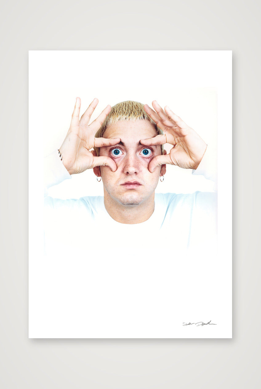 Eminem - Eyes Wide Open - Cross Process — A3 (30×42cm, 12×17") Print only