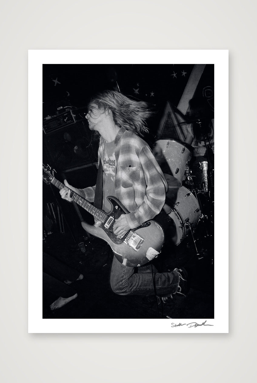 Kurt Cobain - Nirvana - Pyramid Club NYC #1 — A2 (42×59cm, 17×23") Print only