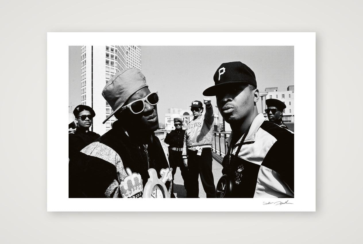 Public Enemy - 1988 - Chuck D and Flavor Flav — 45×30cm, 18×12" Print only