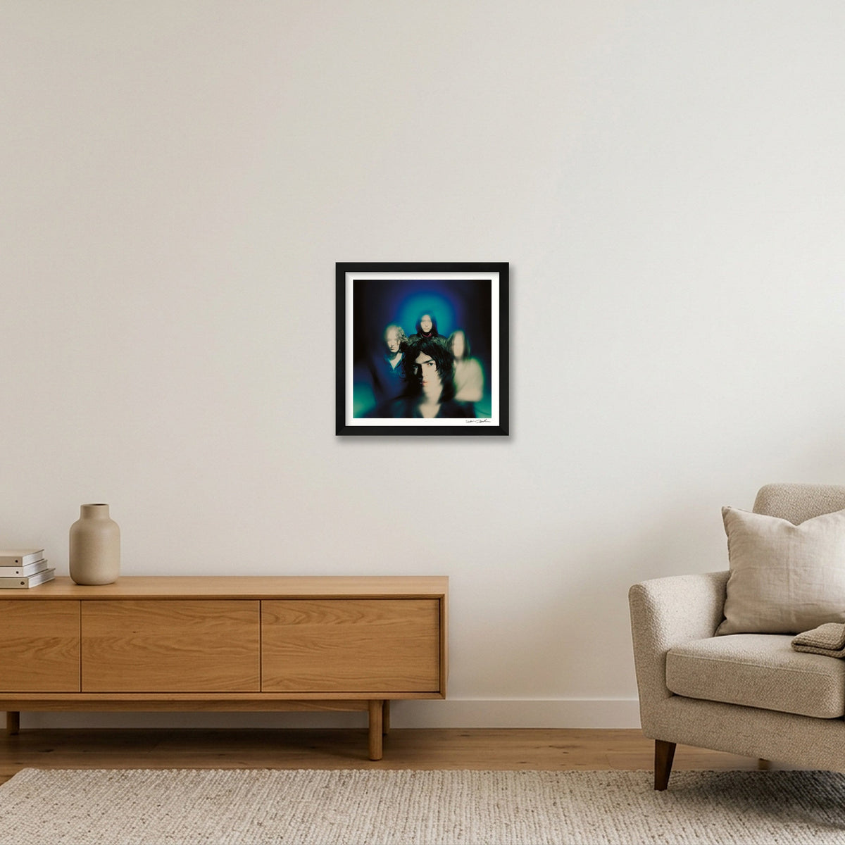 The Verve - Ethereal AF — 30×30cm, 12×12" Black Frame