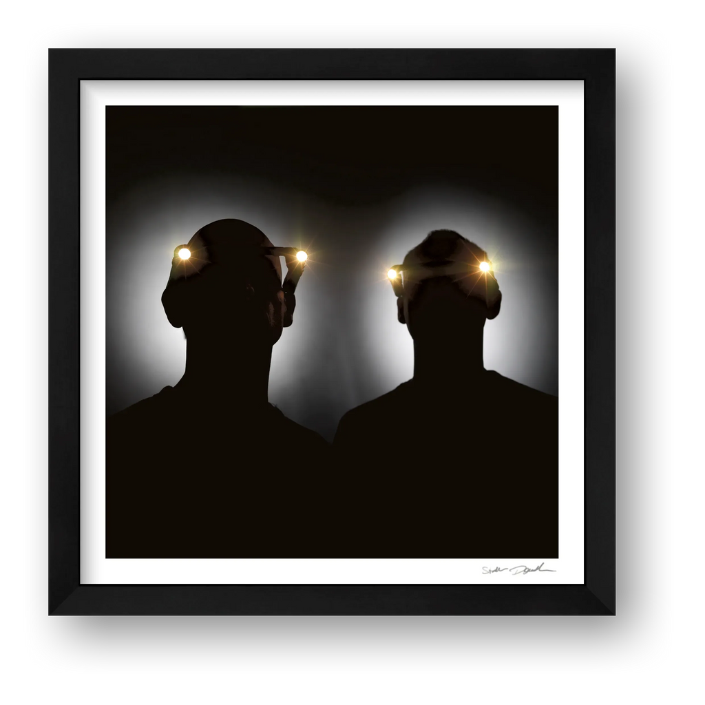 Orbital - Faceless Techno Bollocks — framed