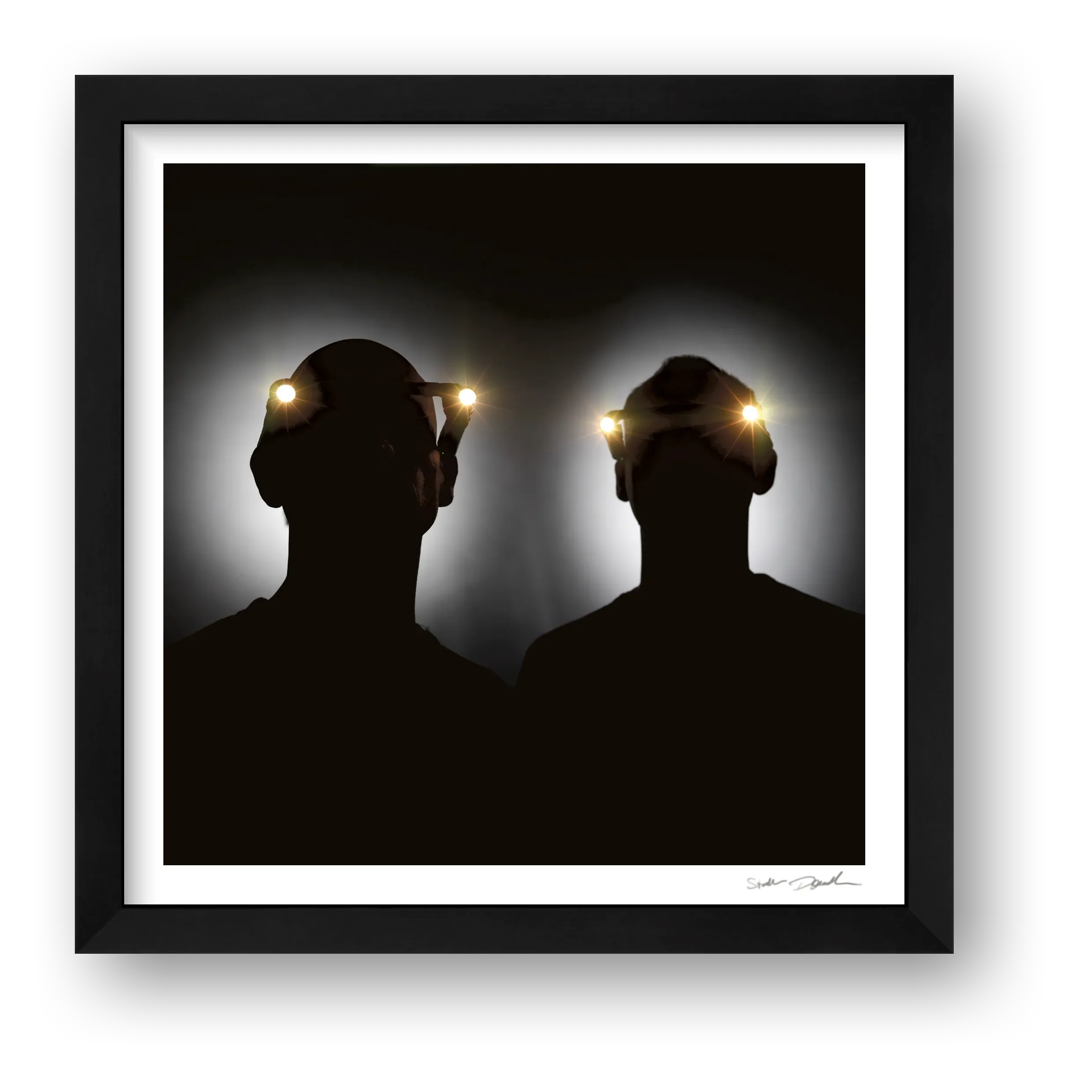 Orbital - Faceless Techno Bollocks — framed