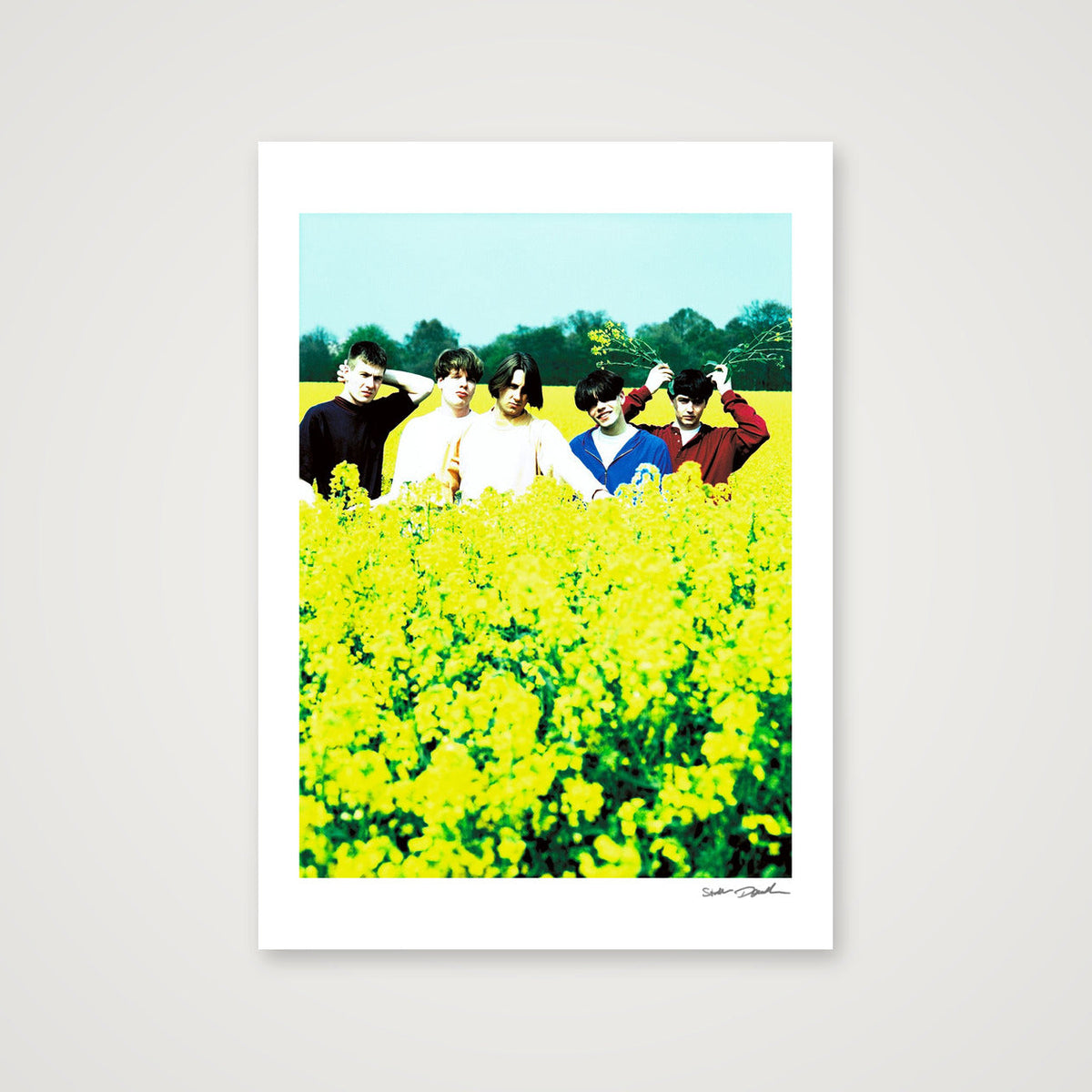 The Charlatans - Northwich Rape Field 1 — 42×59cm, 17×23" Print only