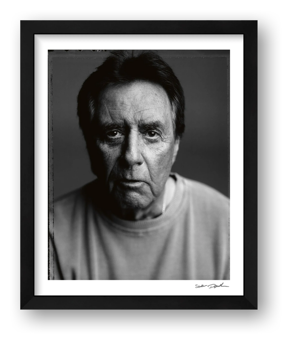 Lee Hazlewood - Polaroid Type 54 — framed