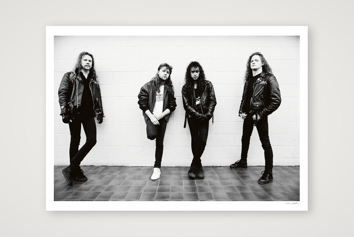 Metallica- Houston 1989 - Up Against The Wall — A0 (119×84cm, 47×33") Print only