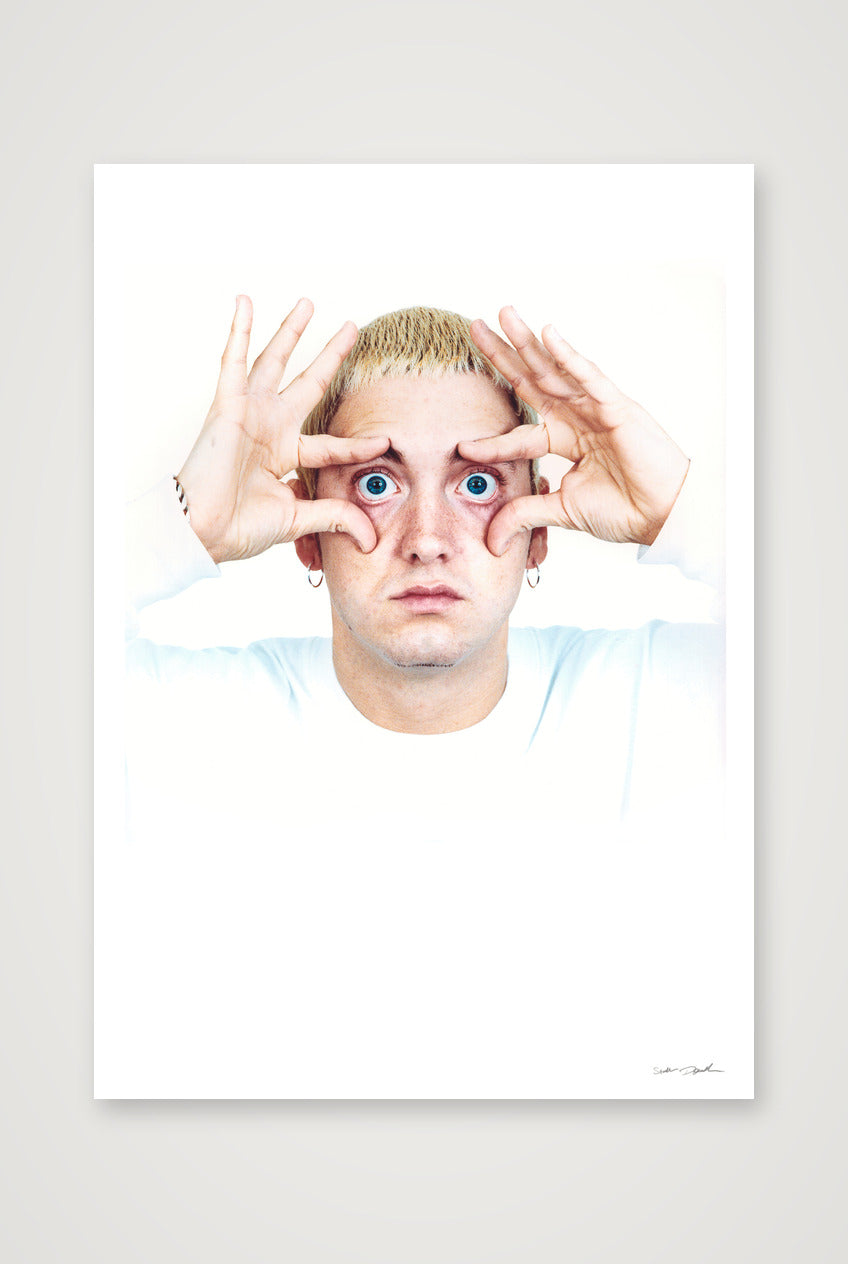 Eminem - Eyes Wide Open - Cross Process — A1 (59×84cm, 23×33") Print only