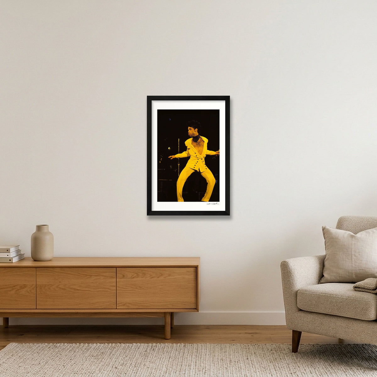 Prince - Olympiahalle, Munich - Shake It Baby — 30×45cm, 12×18" Black Frame