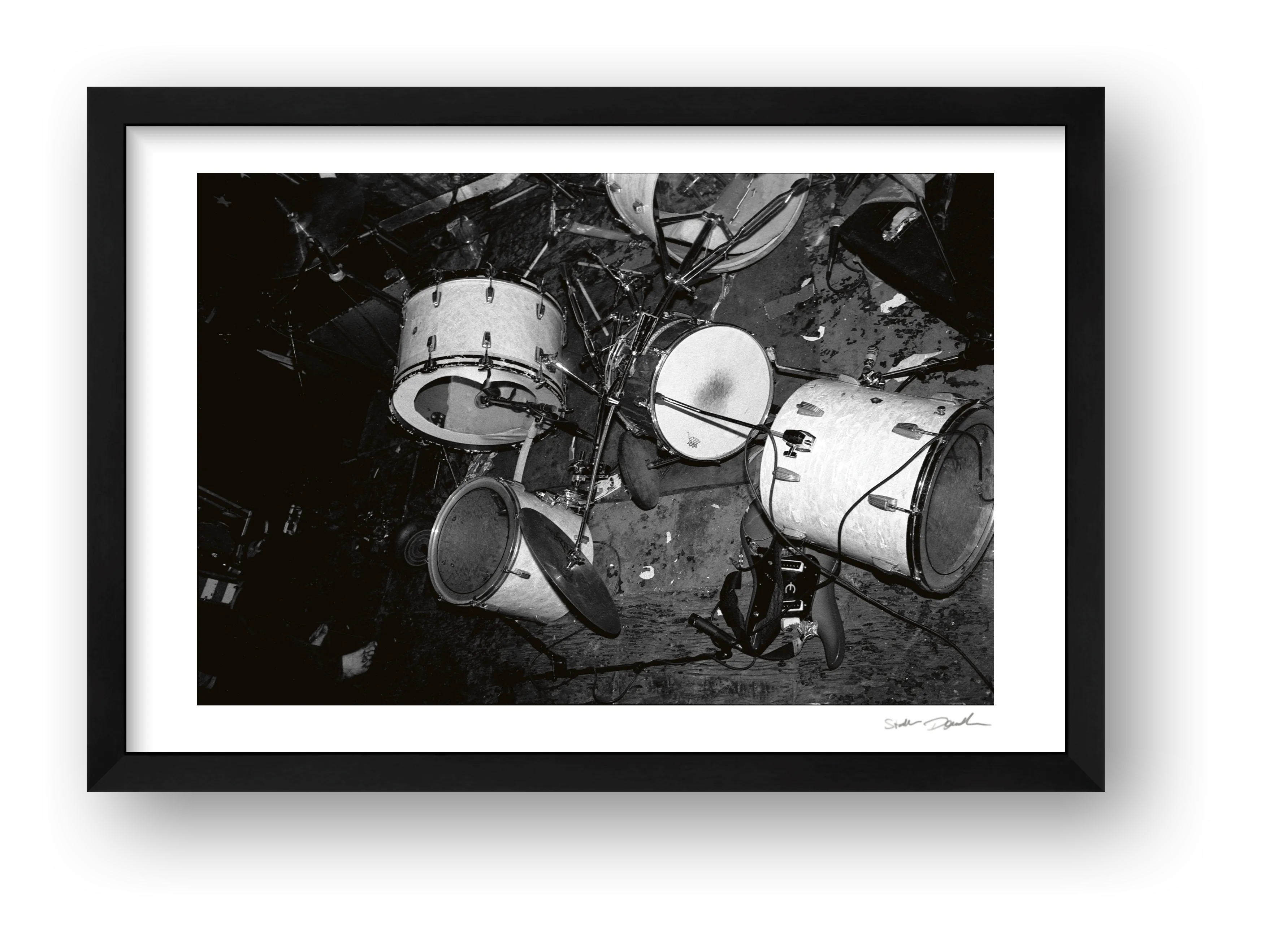 Kurt Cobain - Nirvana - Pyramid Club NYC - The Aftermath — framed
