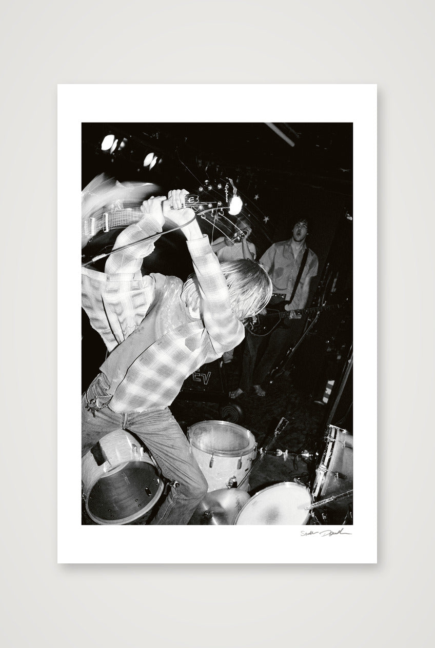 Kurt Cobain - Nirvana - Pyramid Club NYC - The Breaking Point — 40×60cm, 16×24" Print only