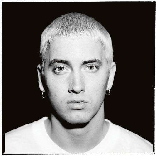 Eminem - Black & White - Black Background Look 1