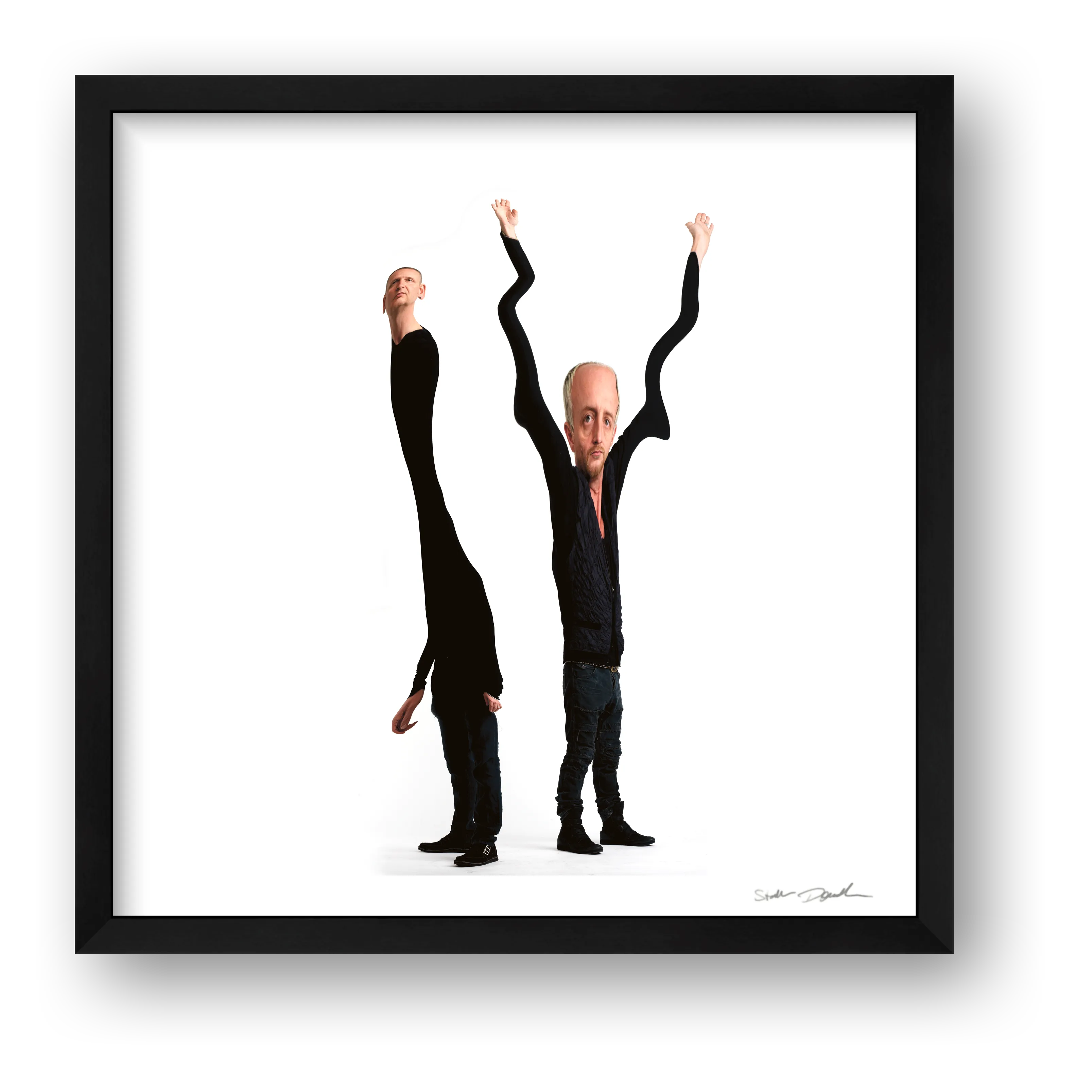 Orbital – 2011 – White Wonky — framed