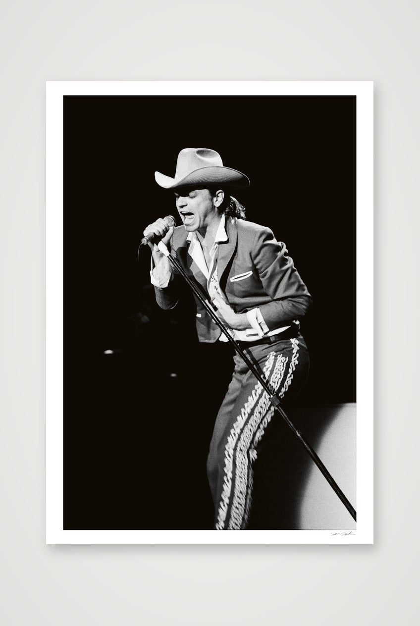 Michael Hutchence - Wembley 1988 - Yee Haa — A0 (84×119cm, 33×47") Print only