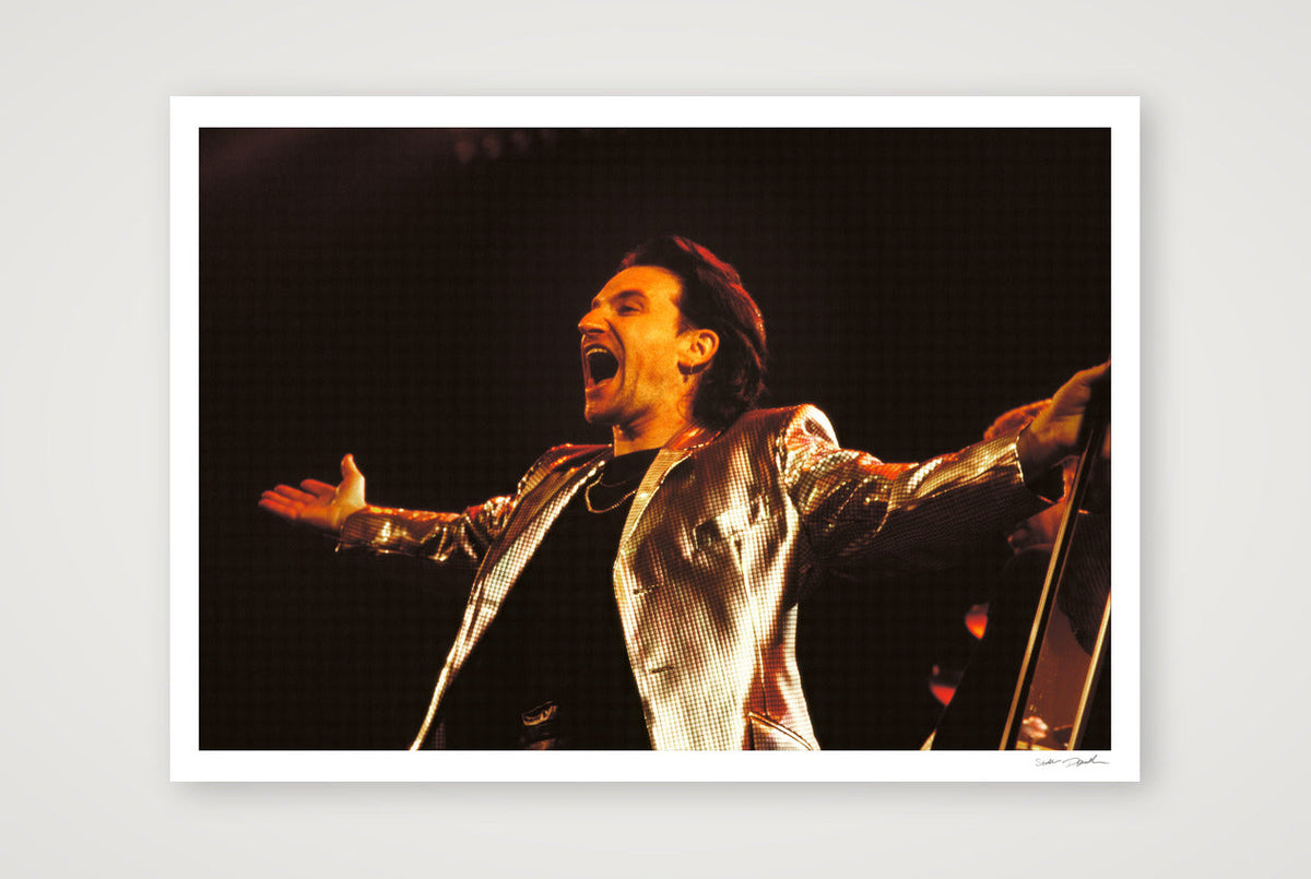 Bono - U2 - Mirror Ball Man — A1 (84×59cm, 33×23") Print only