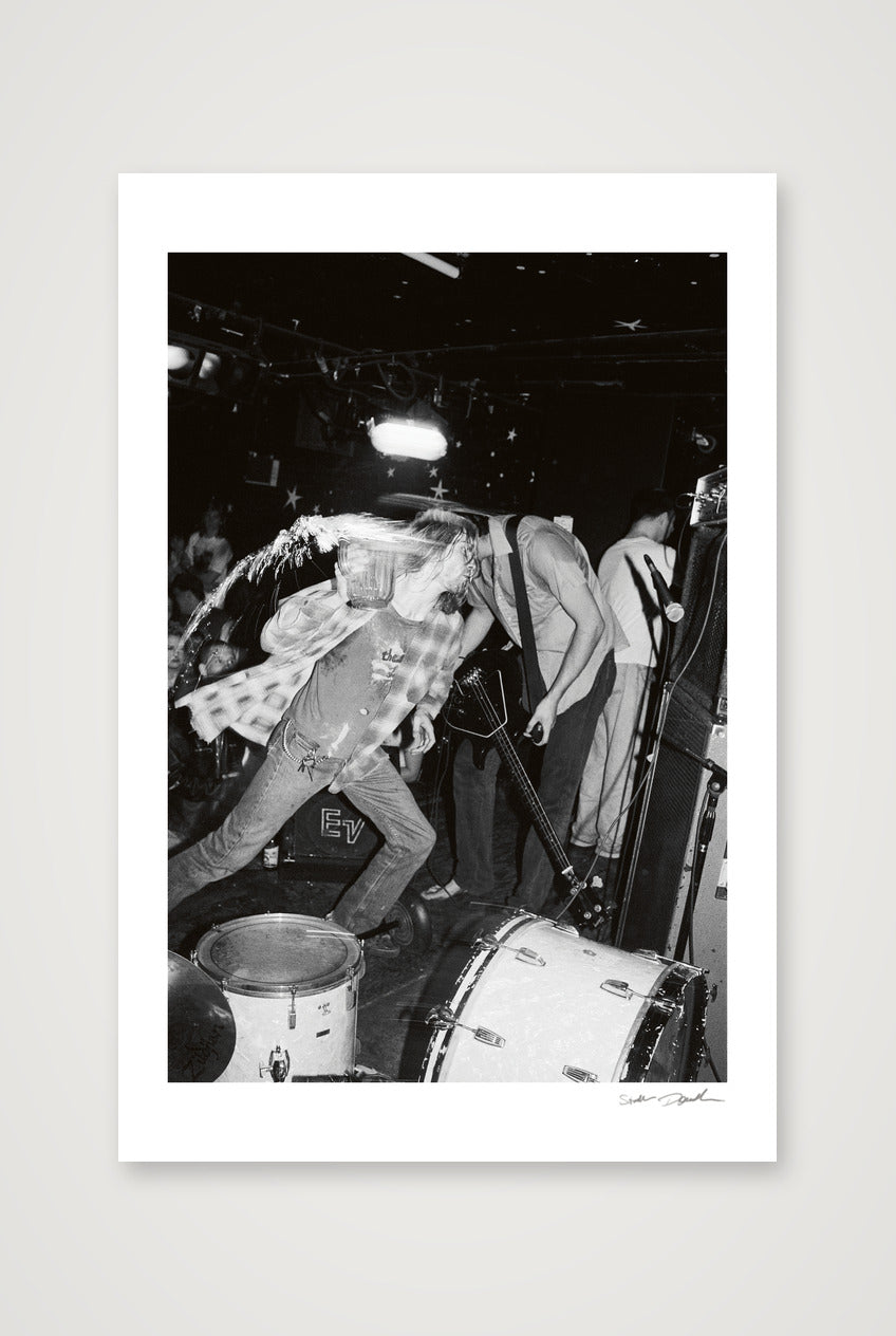 Kurt Cobain - Nirvana - Pyramid Club NYC - The Beer Pitcher — 40×60cm, 16×24" Print only