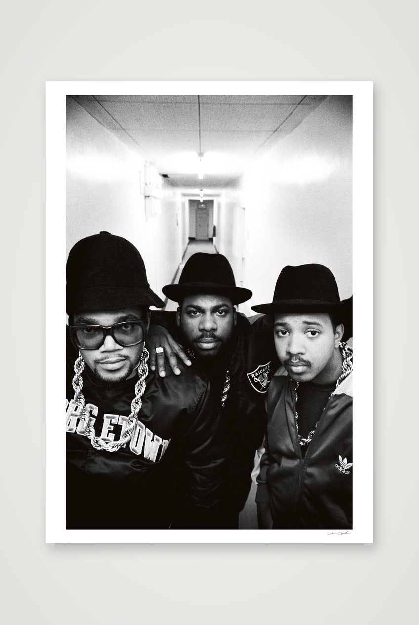Run DMC - 1988 - Pinewood Studios — A0 (84×119cm, 33×47") Print only