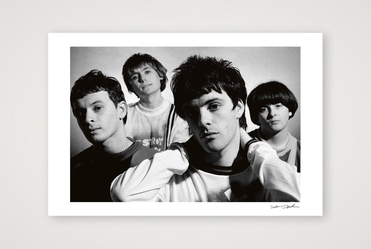 Manics - 1990 - Black & White Look 1 — 60×40cm, 24×16" Print only