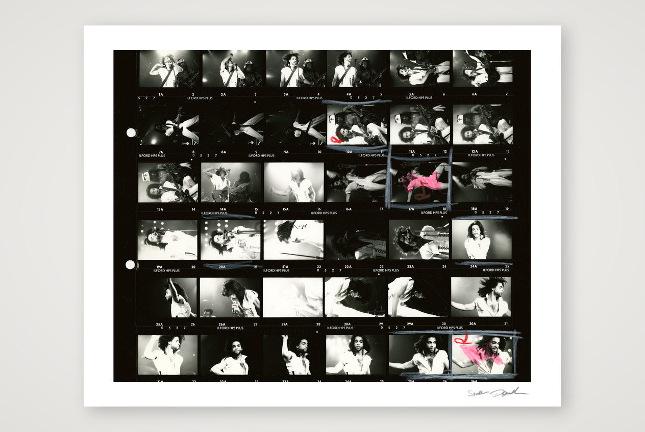 Prince - Nude - Contact Sheet A — 35×28cm, 14×11" Print only