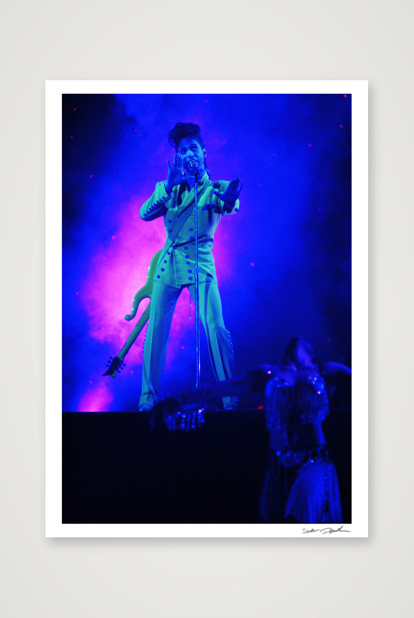 Prince- Olympiahalle, Munich - Purple Downpour — A1 (59×84cm, 23×33") Print only