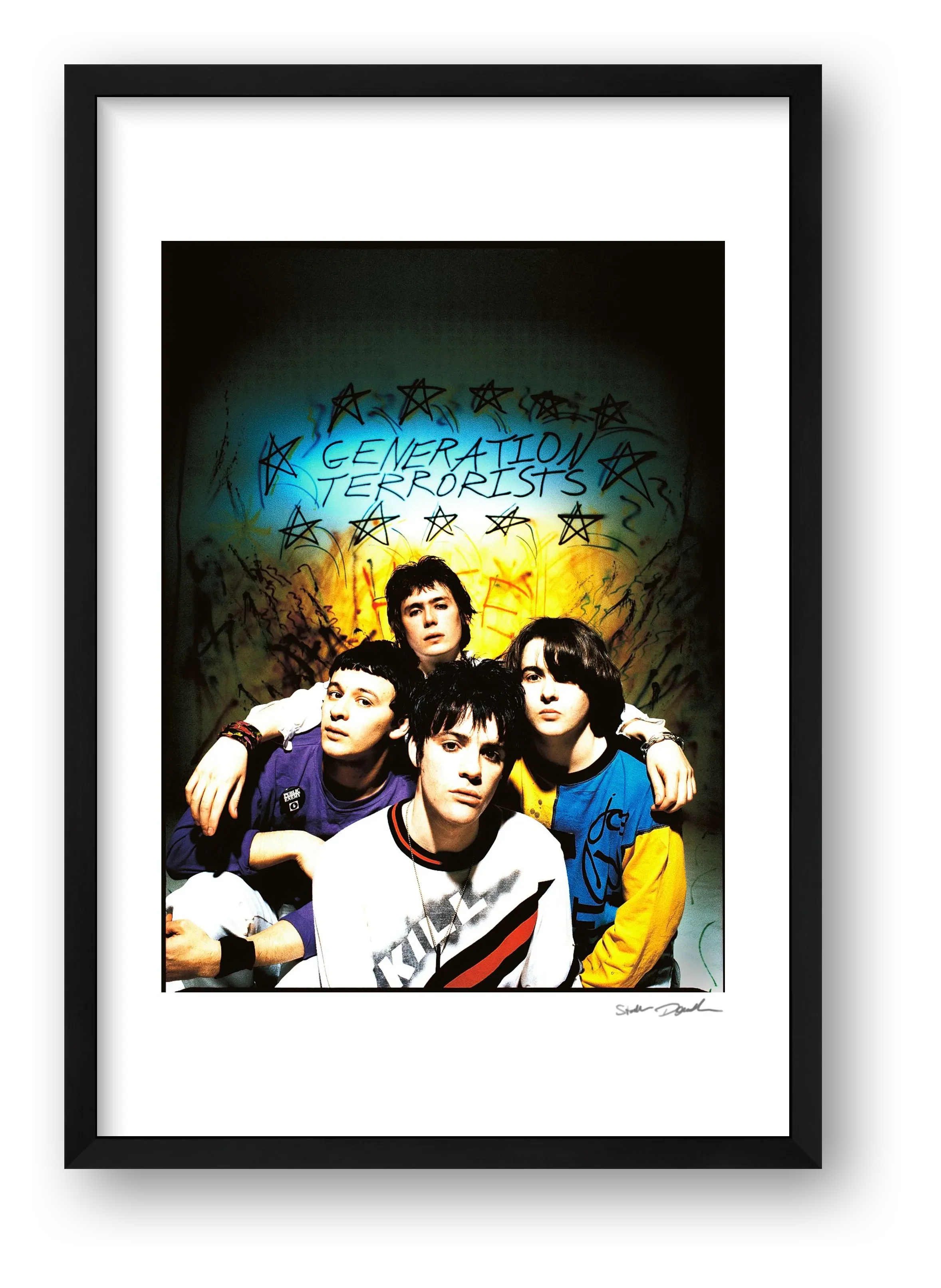 Manics - 1991 - Cross Processed — framed