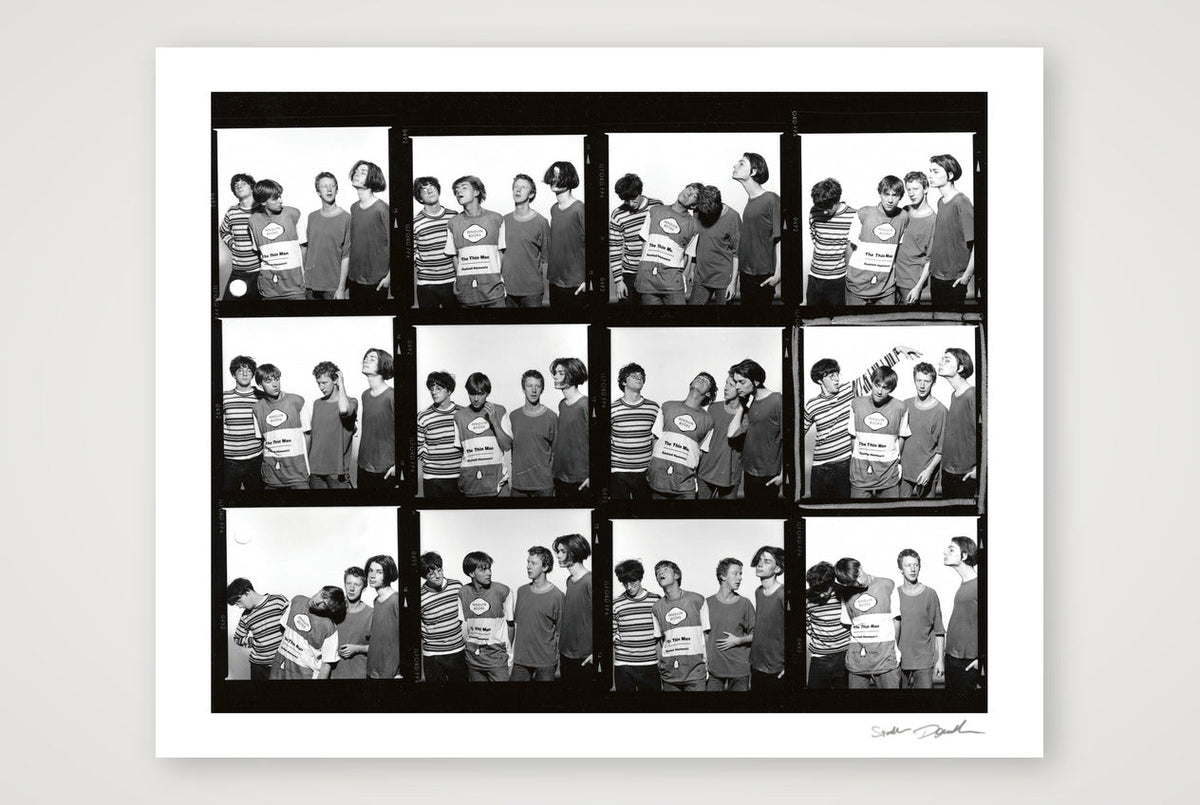 Blur – 1990 – Contact Sheet 22C — 50×40cm, 20×16" Print only