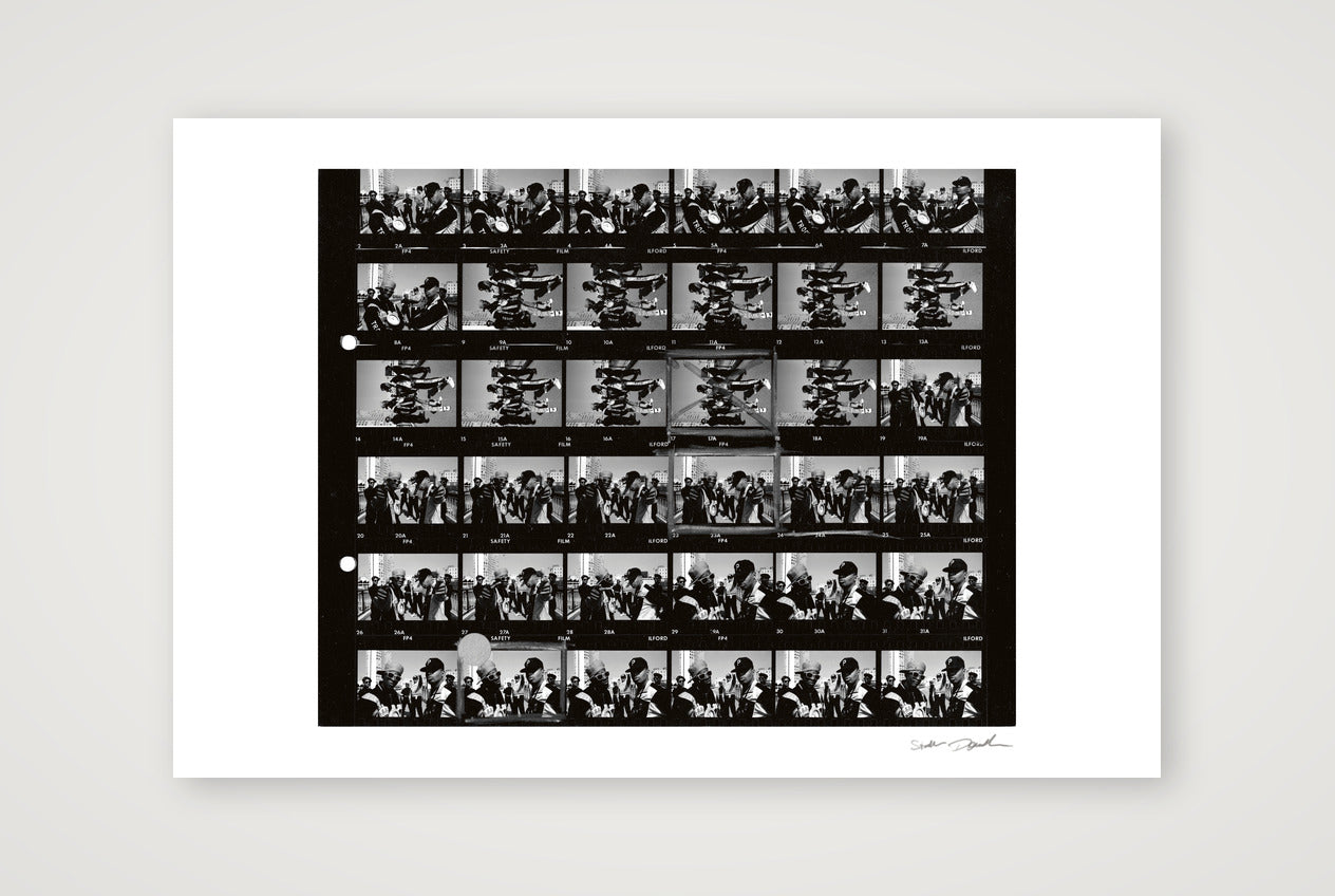 Public Enemy - 1988 -Contact Sheet A — 45×30cm, 18×12" Print only