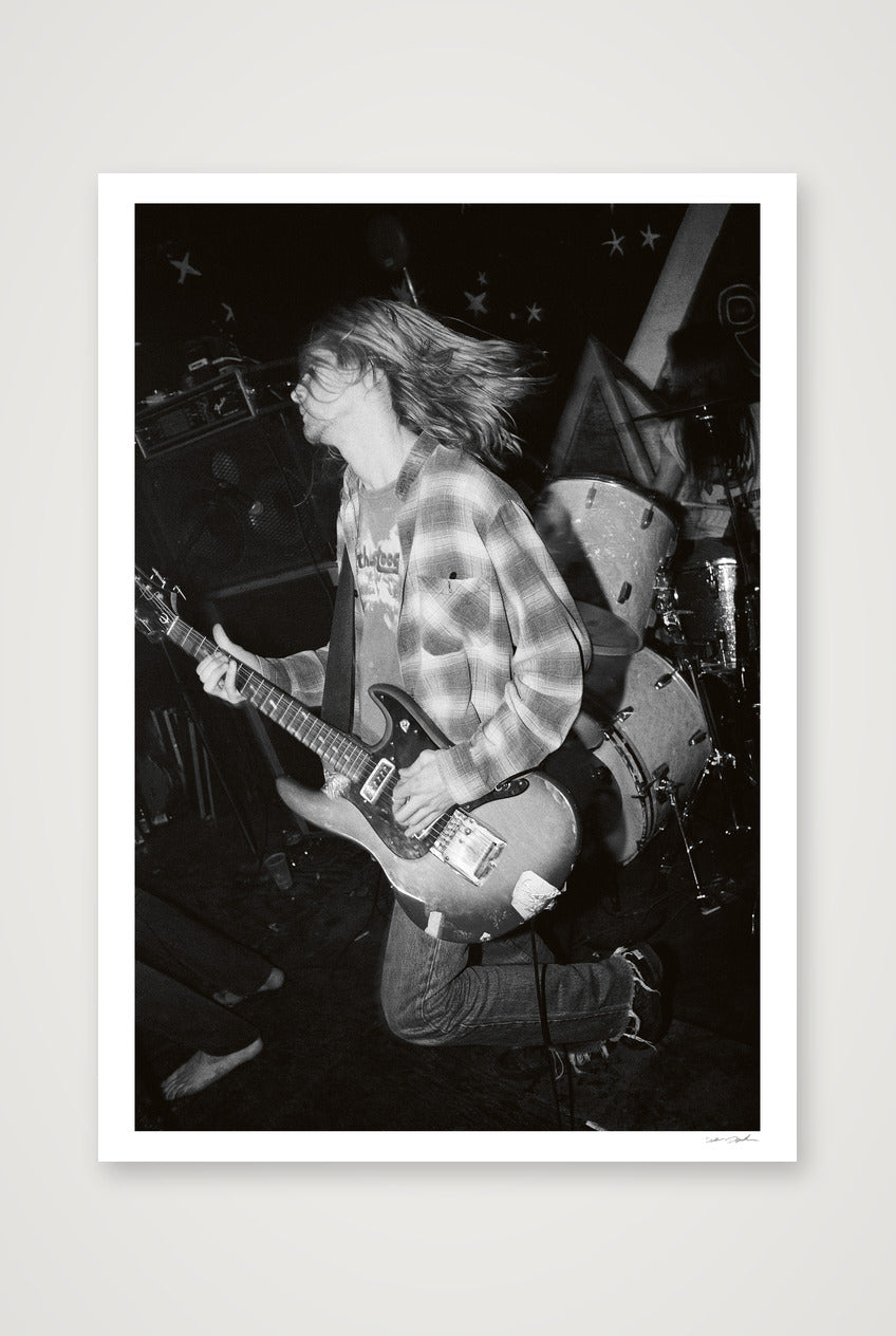 Kurt Cobain - Nirvana - Pyramid Club NYC - Before the Trouble — A0 (84×119cm, 33×47") Print only