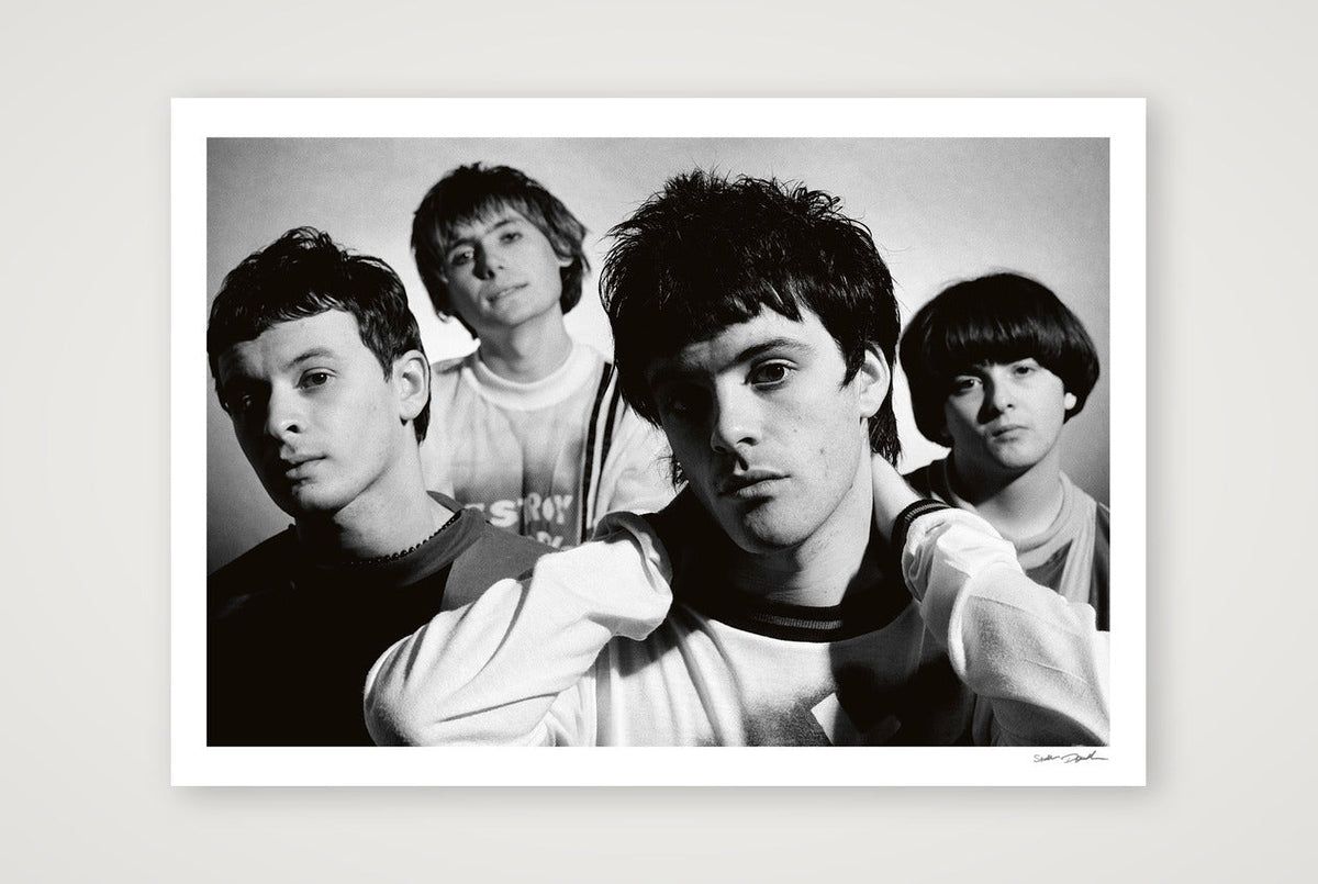 Manics - 1990 - Black & White Look 1 — A1 (84×59cm, 33×23") Print only
