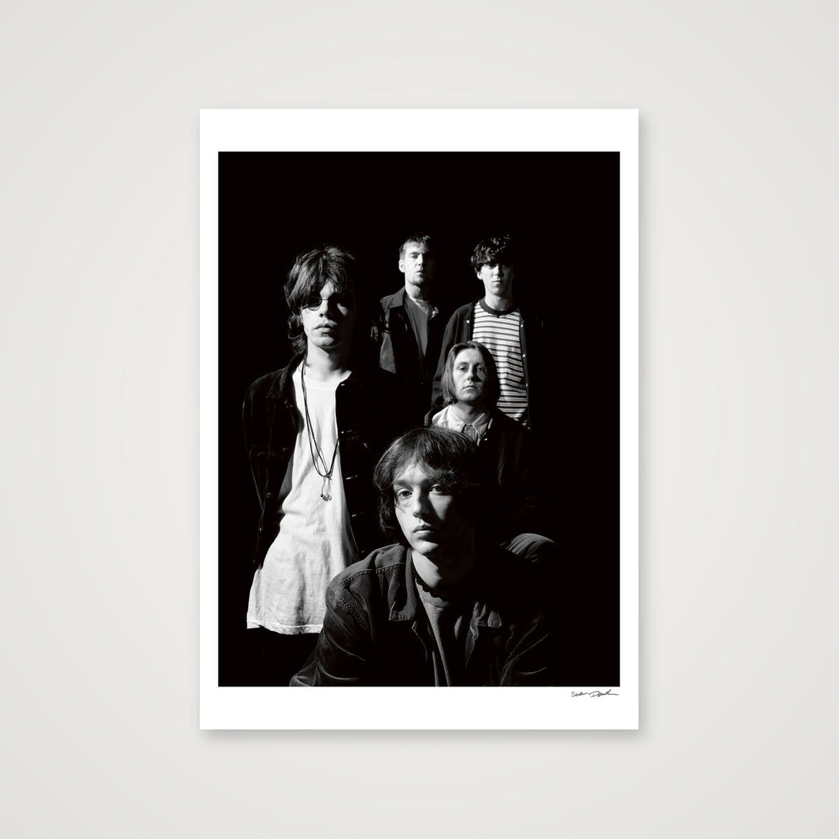 The Charlatans - Moody — A1 (59×84cm, 23×33") Print only