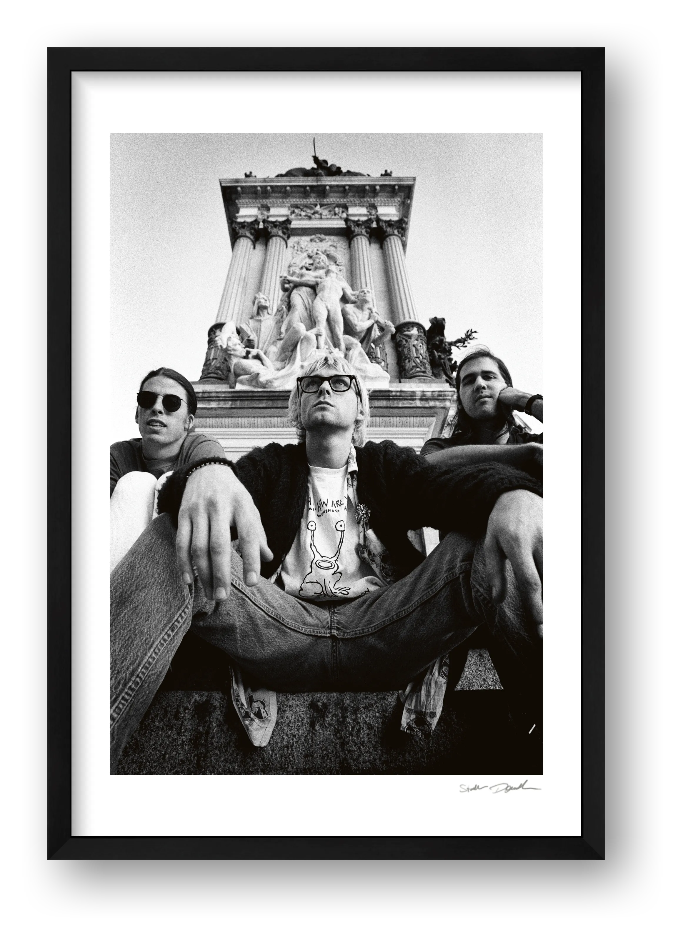 Nirvana - El Retiro - Alfonso XII — framed