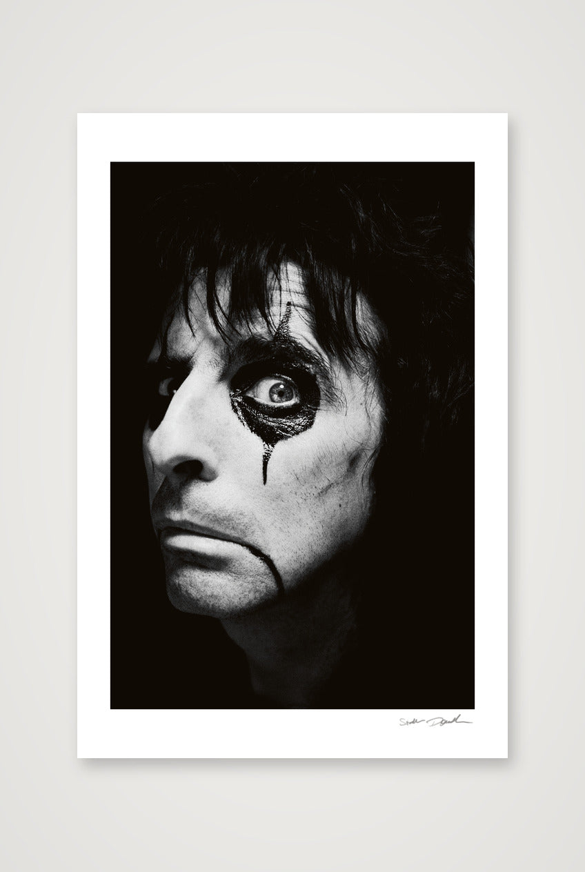 Alice Cooper AutoBiography Cover - London 1986 — 30×45cm, 12×18" Print only