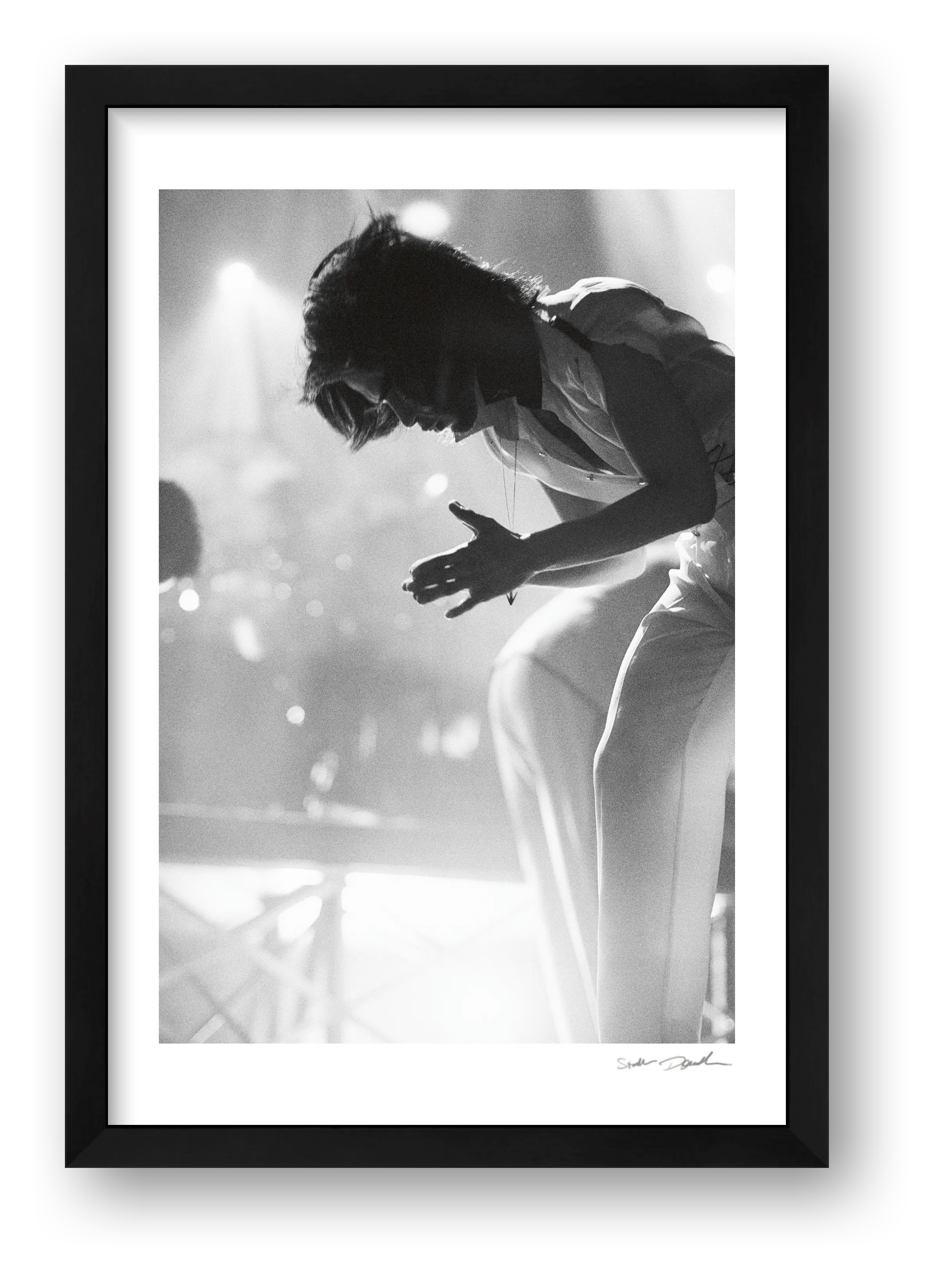 Prince - Nude 1990 - Praying — framed