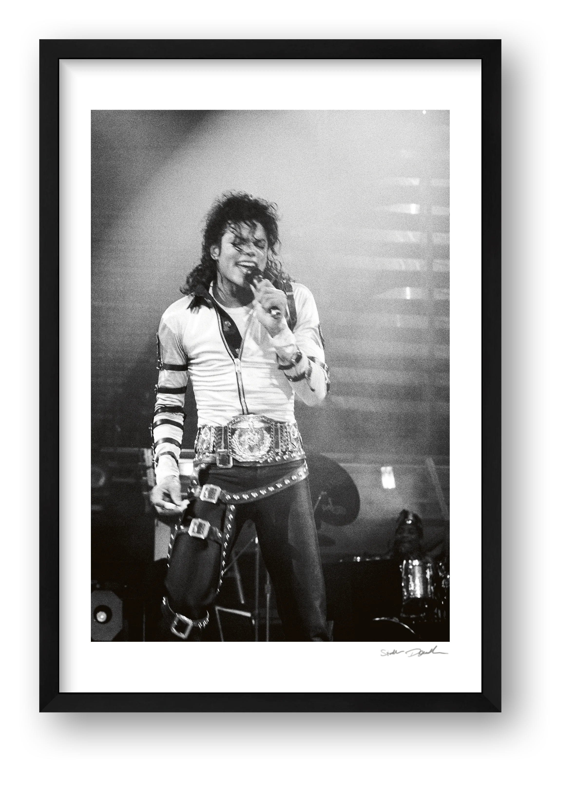 Michael Jackson - Wembley - Roll 11A Frame 31 — framed