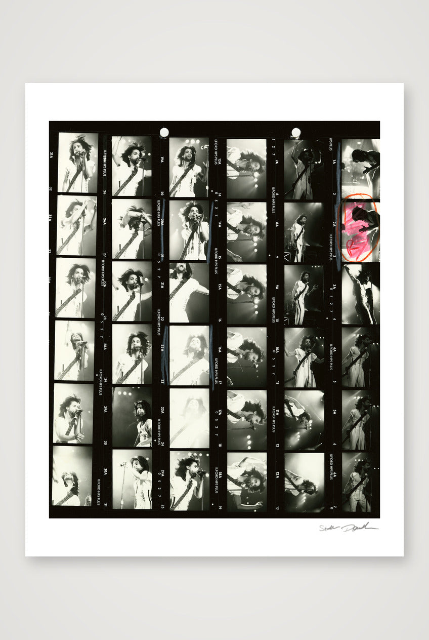 Prince - Nude - Contact Sheet B — 40×50cm, 16×20" Print only