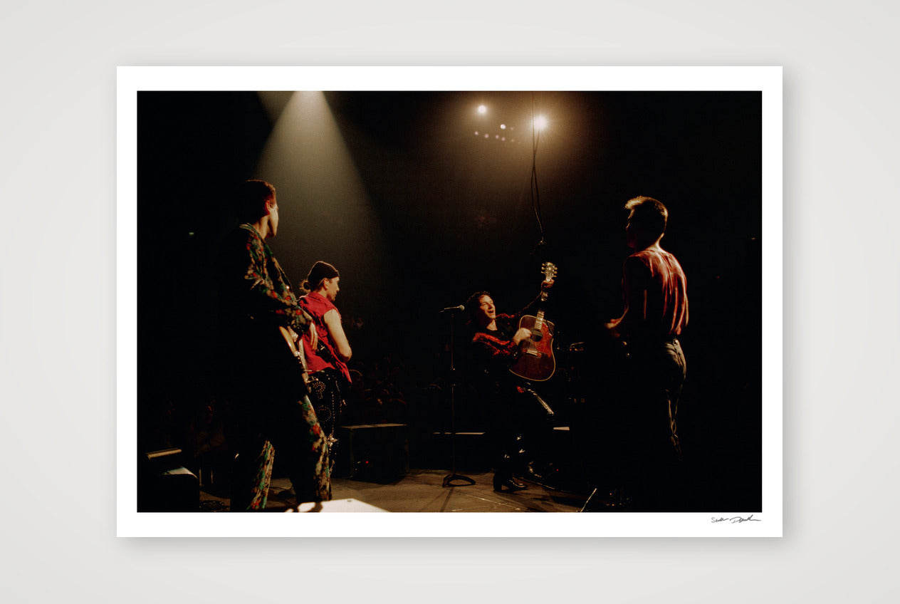 U2 - Full Band Live - B Stage — A0 (119×84cm, 47×33") Print only