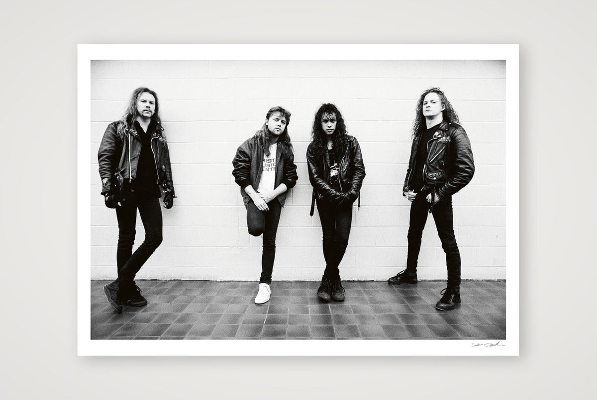 Metallica- Houston 1989 - Up Against The Wall — A1 (84×59cm, 33×23") Print only