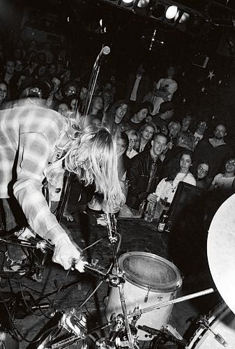 Kurt Cobain - Nirvana - Pyramid Club NYC - Cymbal Stand II