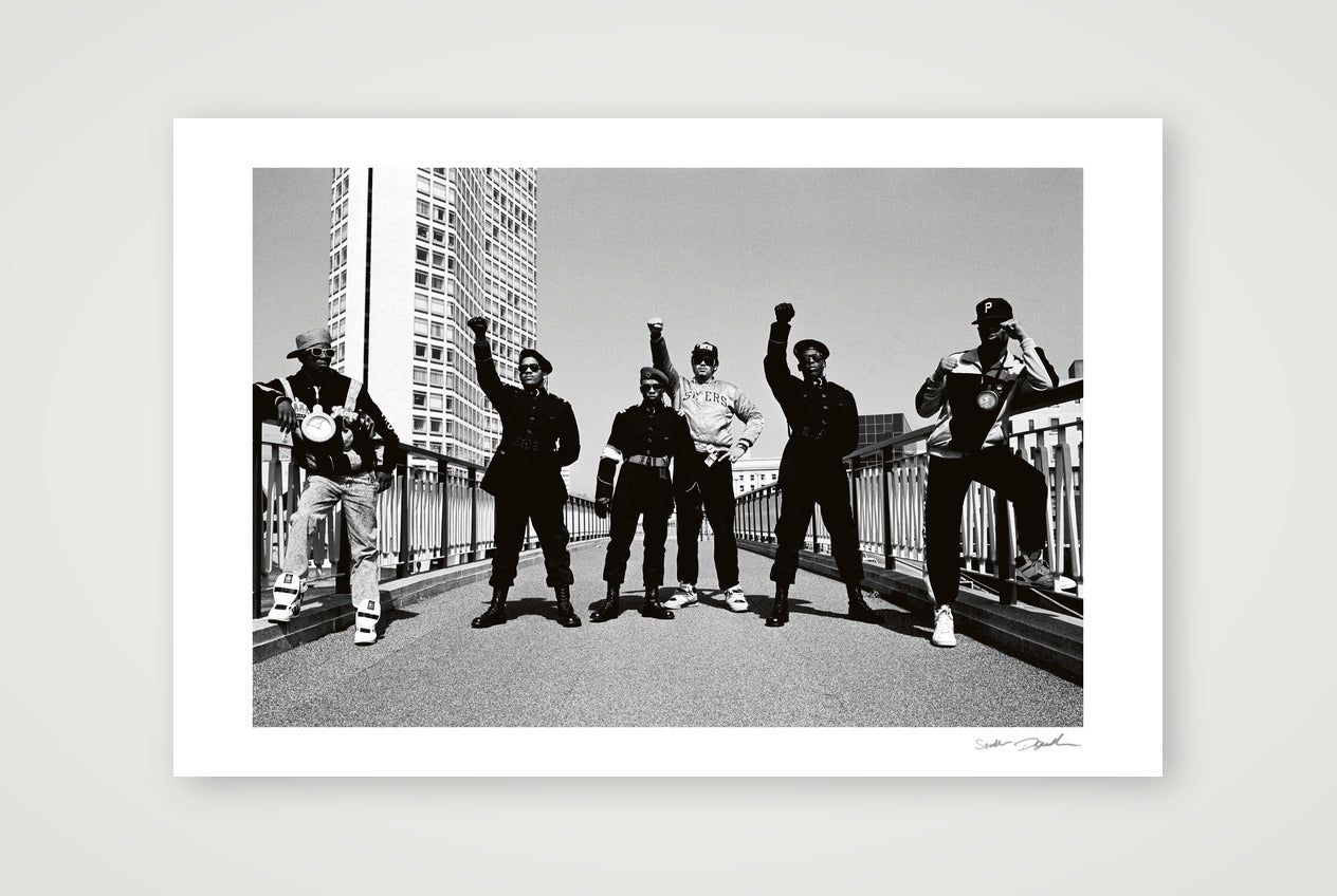 Public Enemy - 1988 - Black Power — 60×40cm, 24×16" Print only