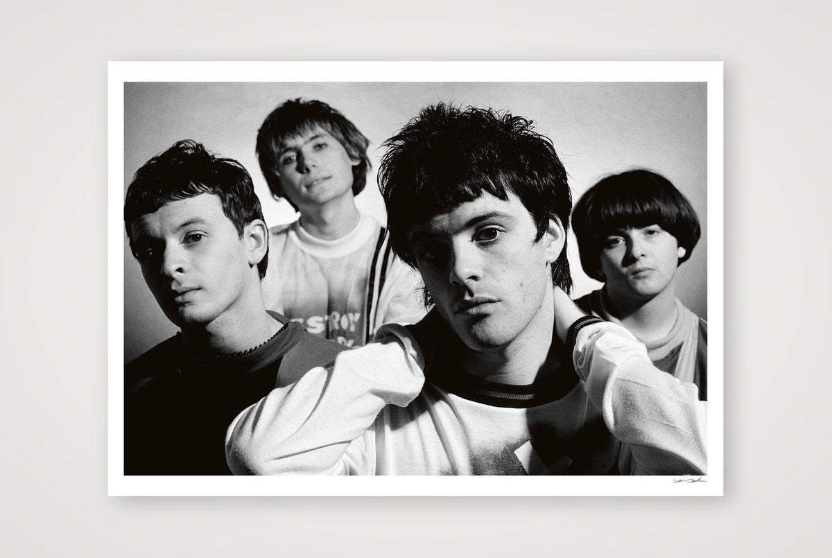 Manics - 1990 - Black & White Look 1 — A0 (119×84cm, 47×33") Print only