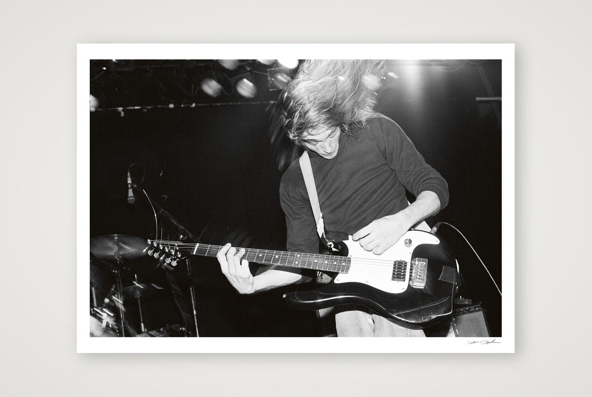 Kurdt Cobain - Live 1989 - Thoughtful — A1 (84×59cm, 33×23") Print only