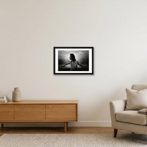 Nick Cave - Saõ Paolo - Caipreña — 45×30cm, 18×12" Black Frame