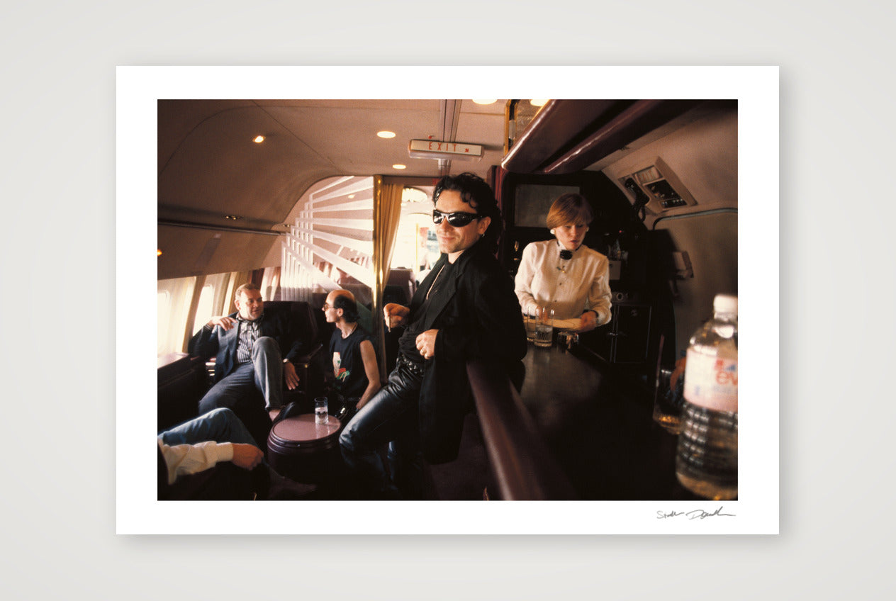 Bono - U2 - Airborne Bar — A3 (42×30cm, 17×12") Print only