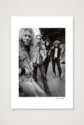 Metallica - Edinburgh 1986 - With Cliff — 30×45cm, 12×18" Print only