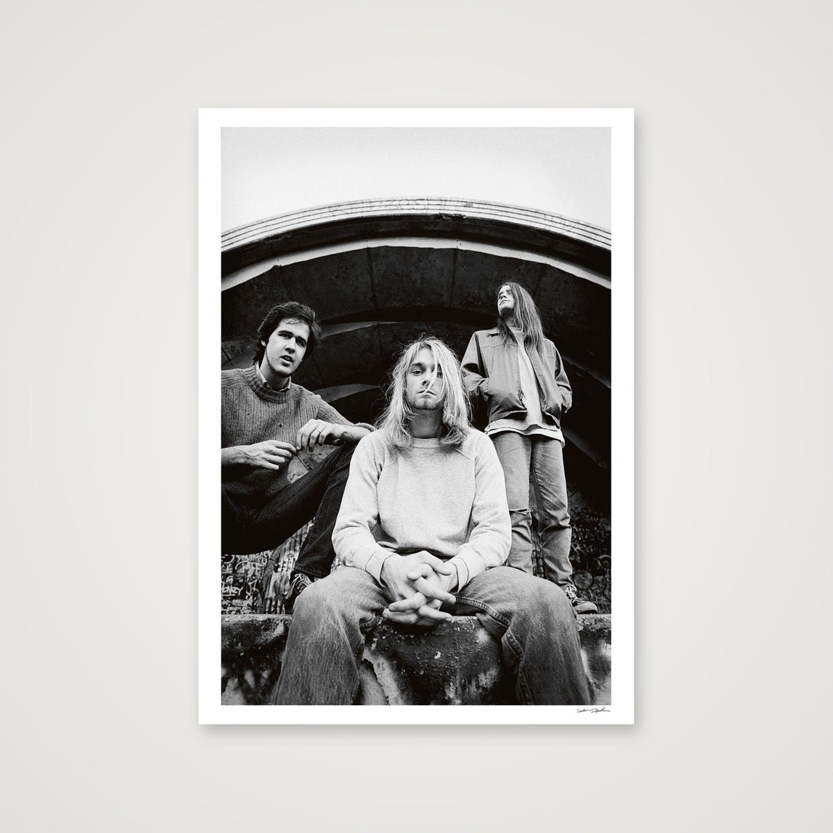 Nirvana – East River Amphitheatre – Portrait 1 — A0 (84×119cm, 33×47") Print only