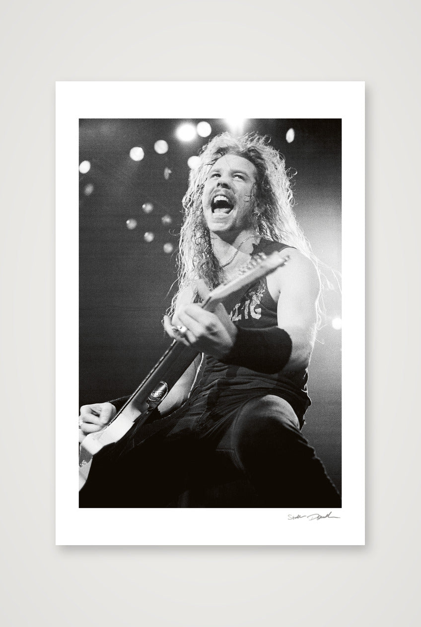 James Hetfield - Metallica - Rock Star — 30×45cm, 12×18" Print only