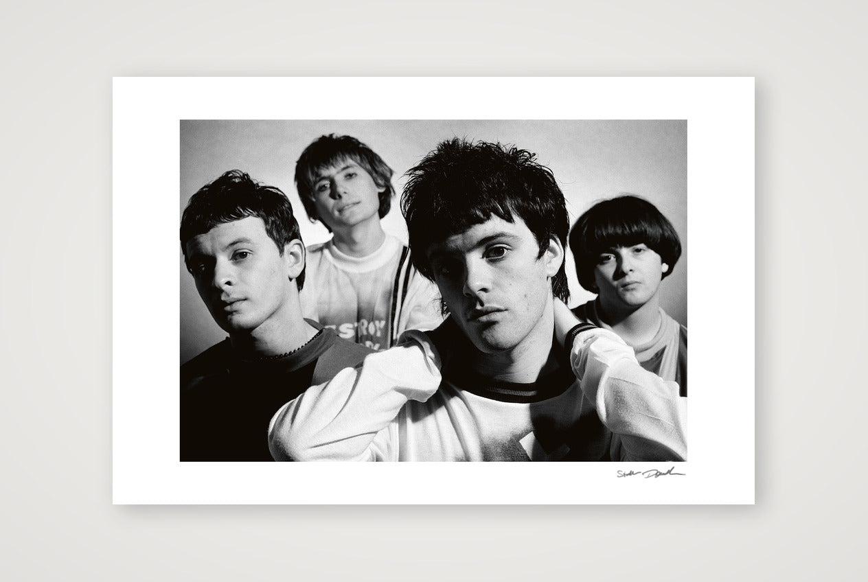 Manics - 1990 - Black & White Look 1 — 45×30cm, 18×12" Print only